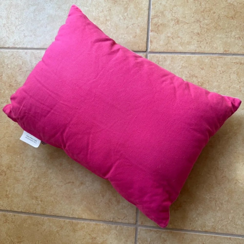 Pink Heart Embossed Pillow - Picture 4 of 4